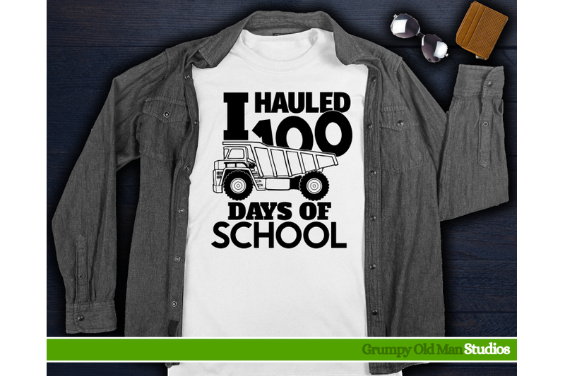 i-hauled-100-days-of-school-construction-dump-truck