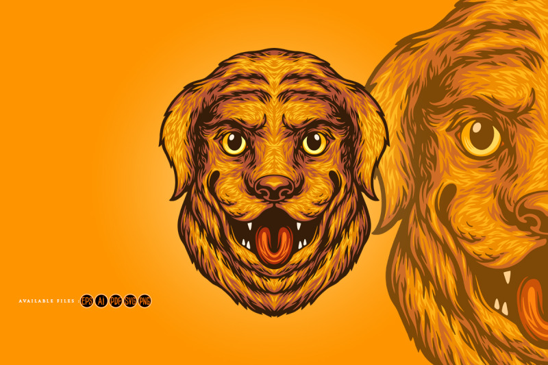 cute-dog-head-logo-mascot