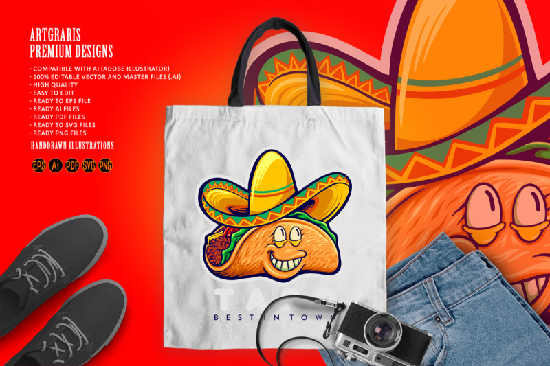 cute-mexican-tacos-logo-mascot