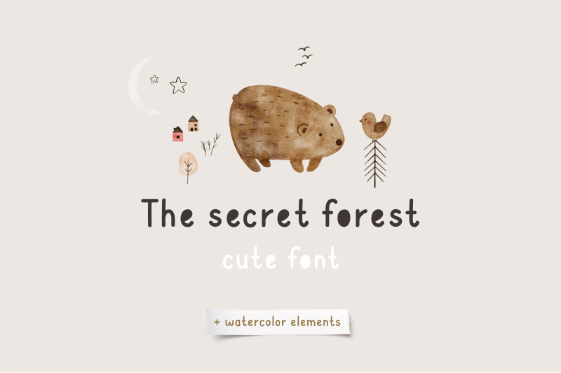 secret-forest-cute-font