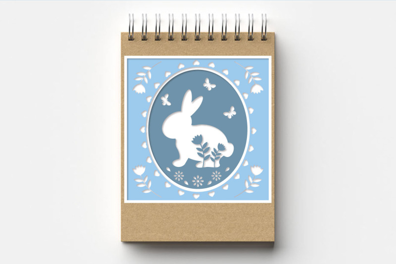 easter-bunny-holiday-card-template-cut-out-of-paper-svg