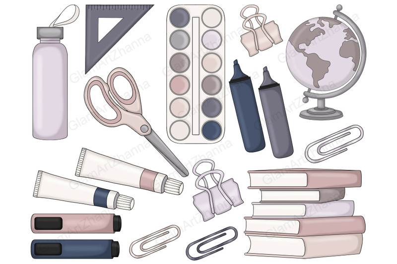 study-beige-clipart