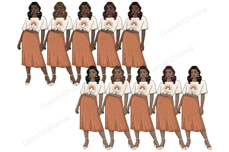 rainbow-girls-clipart