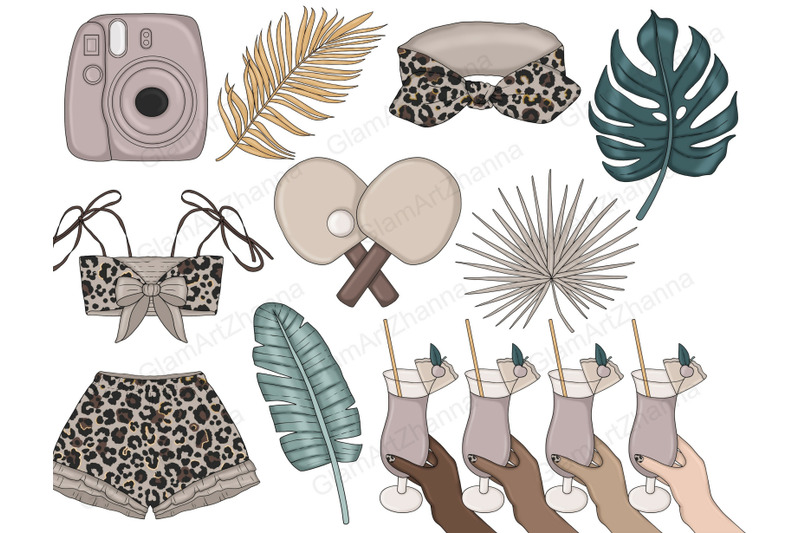 glam-summer-clipart