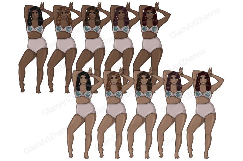 glam-summer-girls-clipart