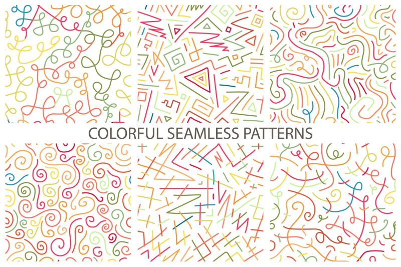 color-hand-drawn-seamless-patterns