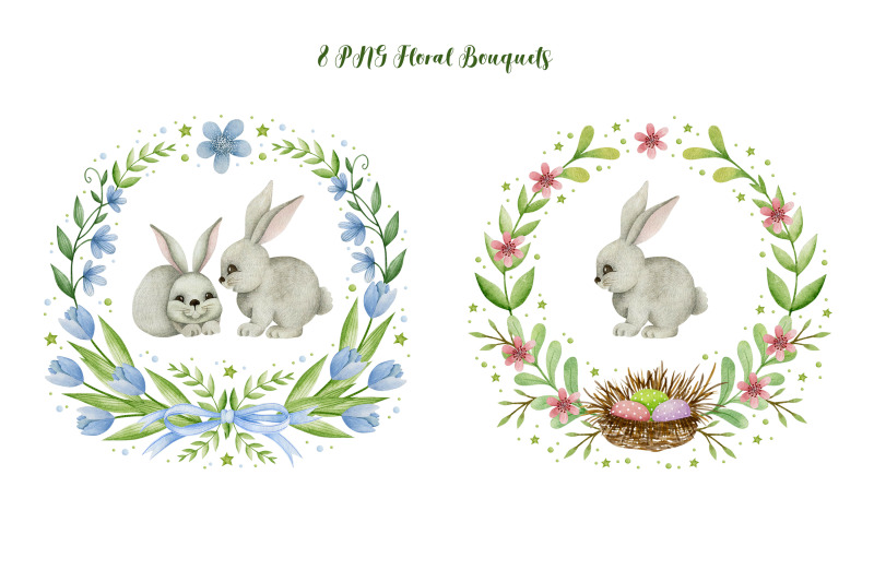 watercolor-wreath-flowers-and-animals-happy-easter-spring