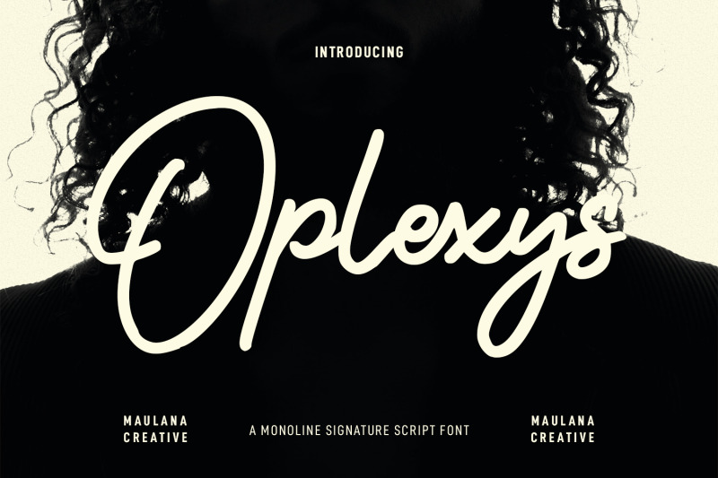 oplexys-monoline-signature-script-font