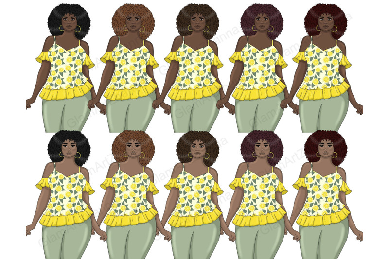 lemon-girls-clipart