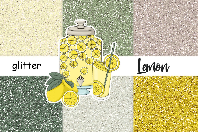 lemon-glitter