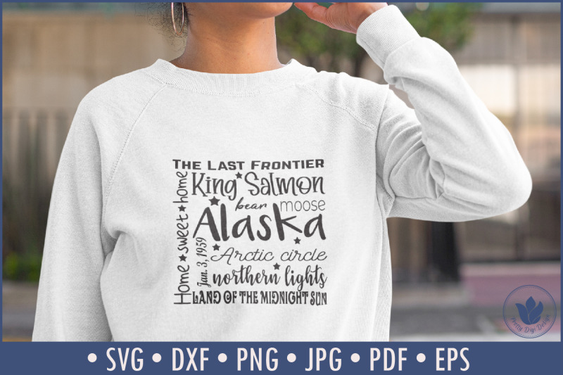 state-of-alaska-cut-file-square-typography