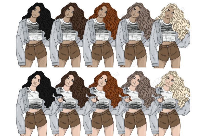 blogger-girls-clipart