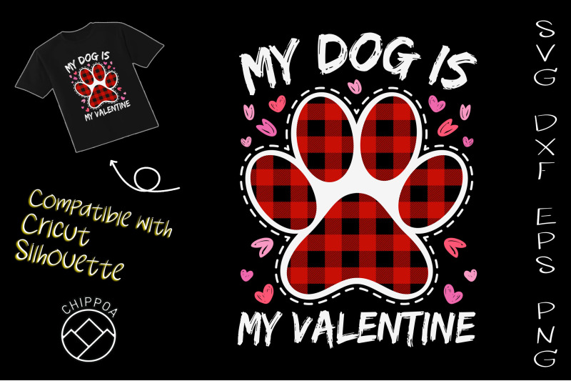 my-dog-is-my-valentine-paw-print