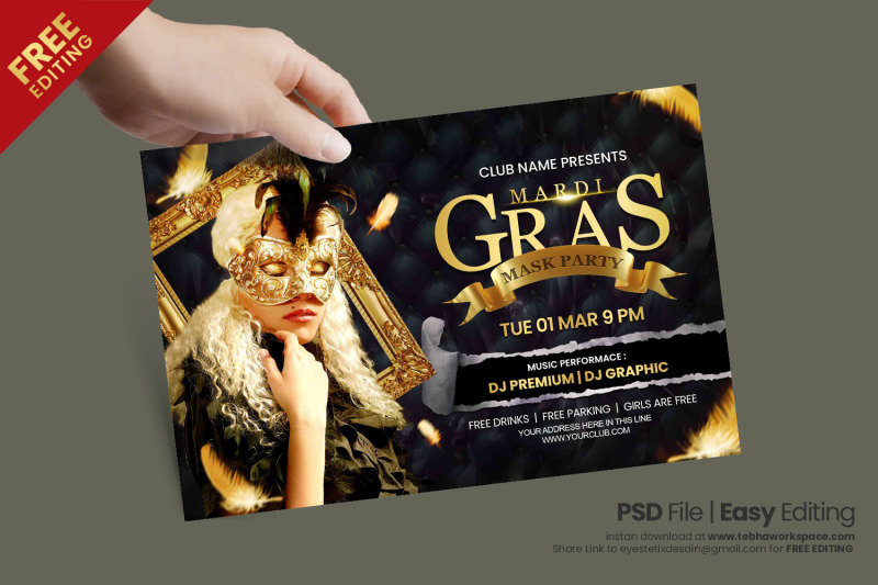 black-gold-style-mardi-gras-carnival-flyer-template
