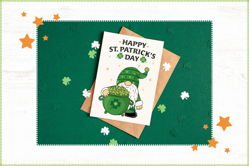 st-patrick-039-s-day-gnome-lucky-clipart-clover-clipar