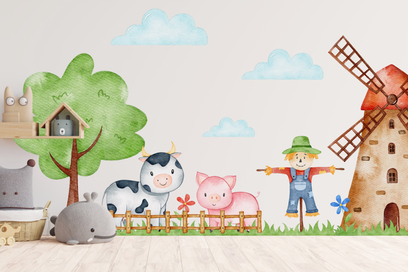 farm-animals-watercolor-clipart-cute-farm-png