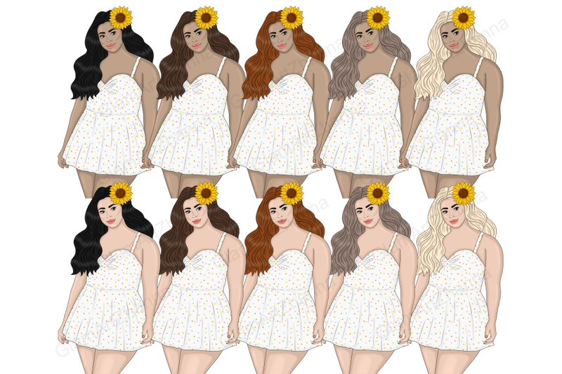 sunshine-girls-clipart