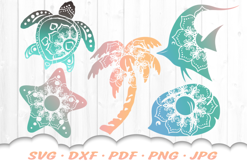 mandala-beach-svg-bundle-turtle-starfish-files-for-cricut