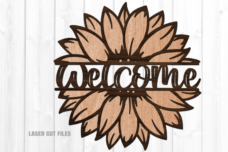welcome-sunflower-sign-svg-laser-cut-files-glowforge-files