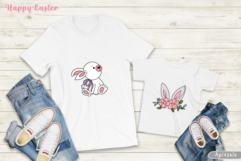 cute-happy-easter-bunny-egg-chick-bundle