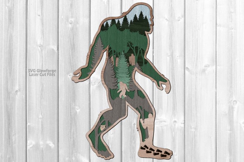 layered-forest-bigfoot-svg-laser-cut-files-glowforge-cnc-router