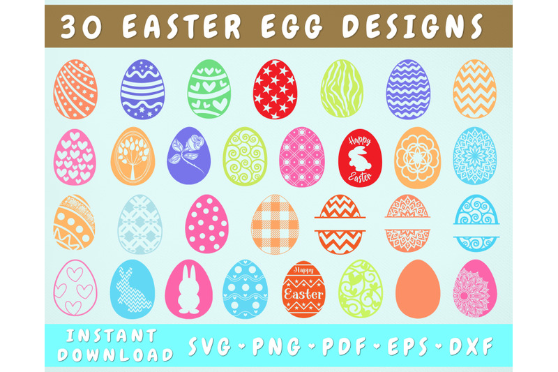 easter-eggs-svg-bundle-easter-eggs-cut-files-for-cricut-silhouette