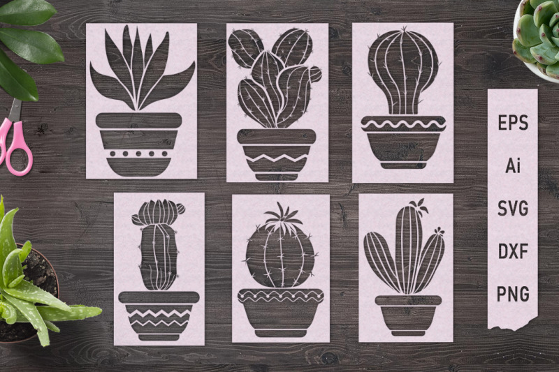 cacti-in-pots-6-svg-stencils-to-cut-out