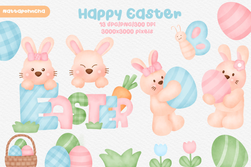 watercolor-cute-easter-day-clipart
