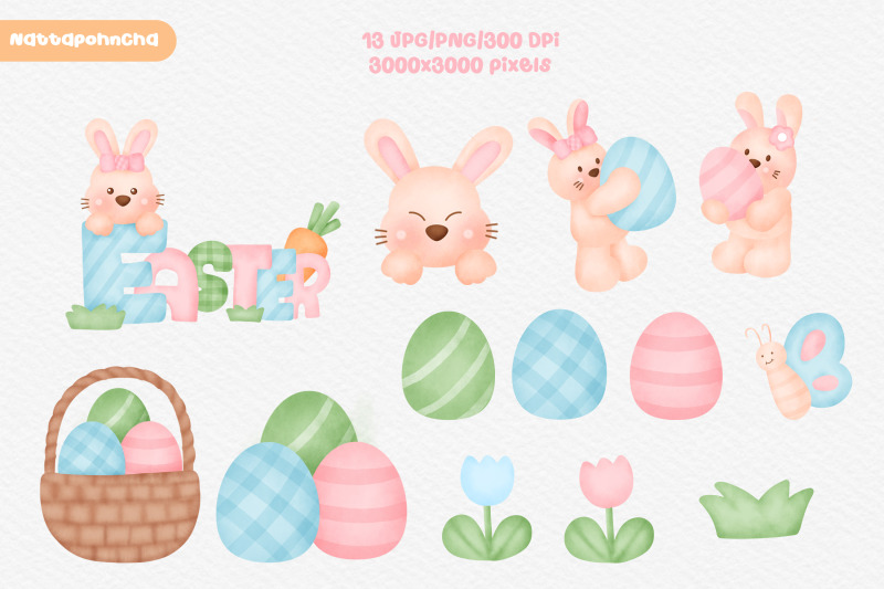 watercolor-cute-easter-day-clipart