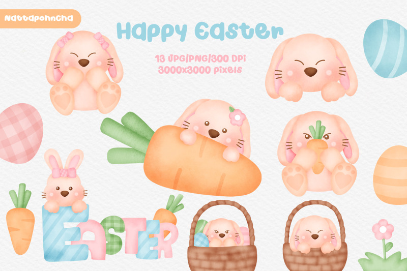 watercolor-cute-easter-day-clipart