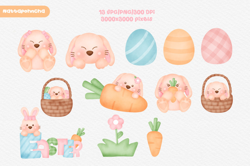 watercolor-cute-easter-day-clipart