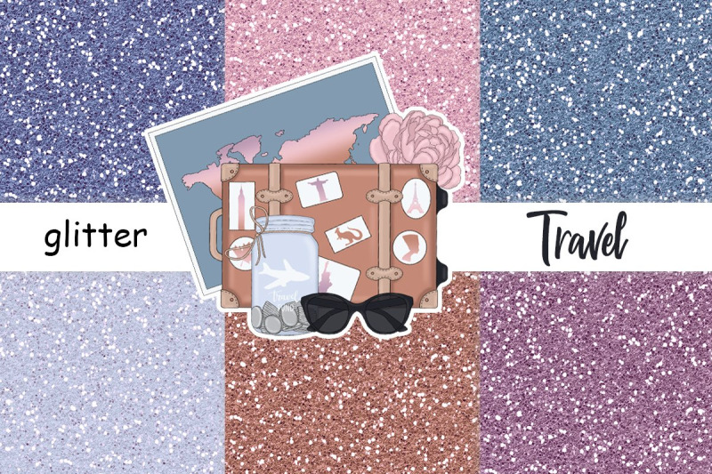 travel-glitter-paper-blue-glitter-background