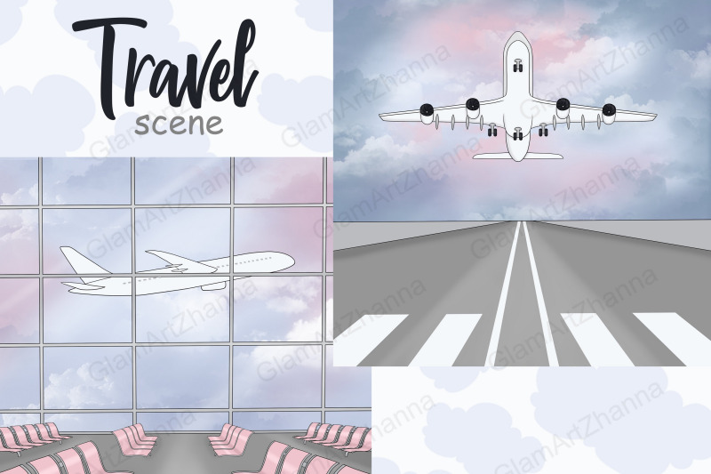 travel-clipart-airport-background