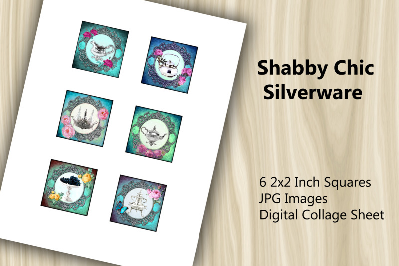 digital-collage-sheet-shabby-chic-silverware