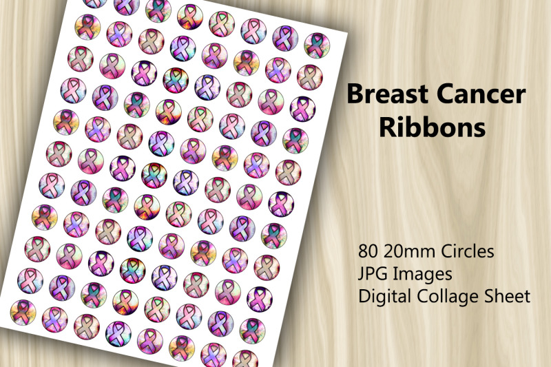 digital-collage-sheet-breast-cancer-ribbons
