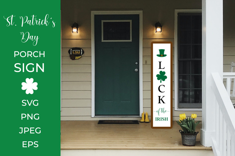 patricks-day-porch-sign-luck-of-the-irish-vertical-sign-svg