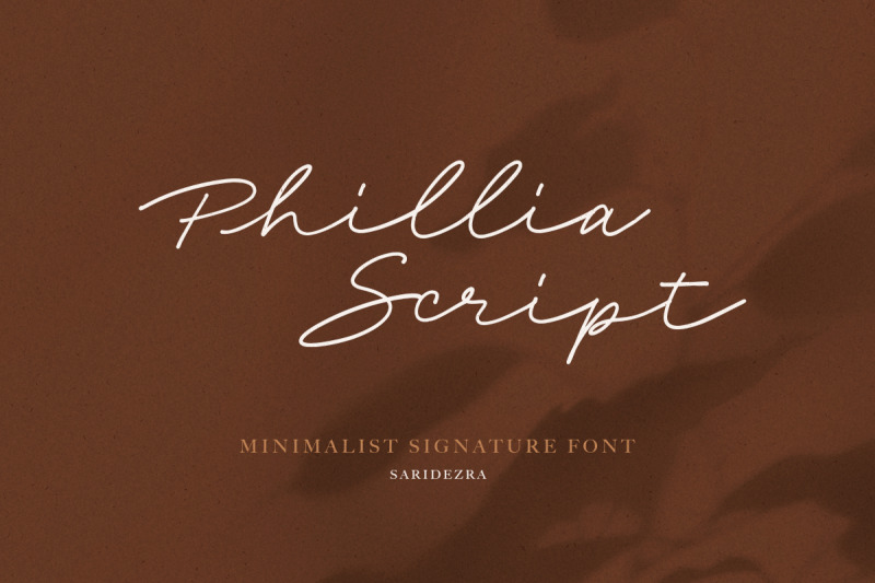 phillia-minimalist-signature-font