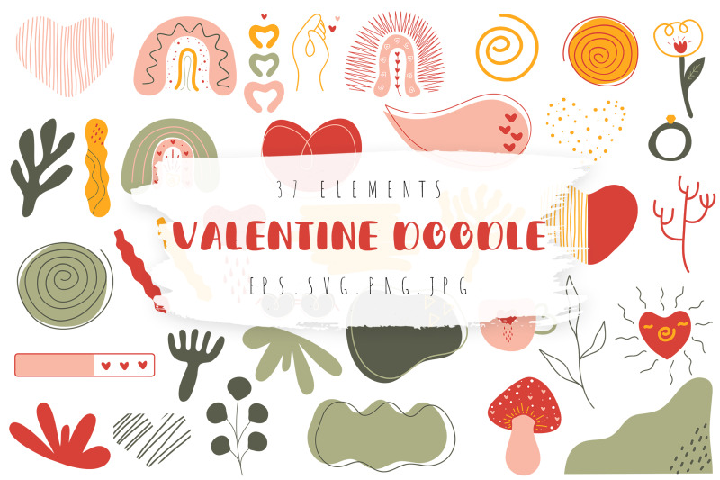 valentine-doodle-elements-abstract-love-bundle