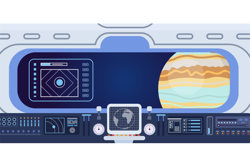 flat-spaceship-cabin-with-control-panels-dashboard-and-porthole-space