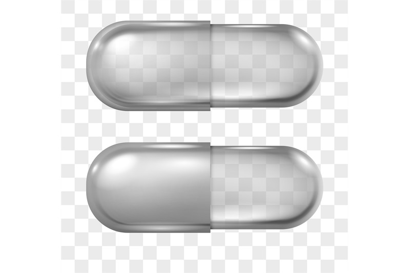 realistic-empty-transparent-pharmacy-capsule-pill-mockup-antibiotic