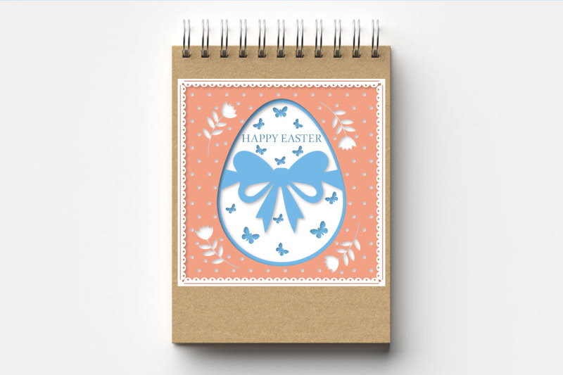 template-of-a-holiday-card-with-an-easter-egg-svg