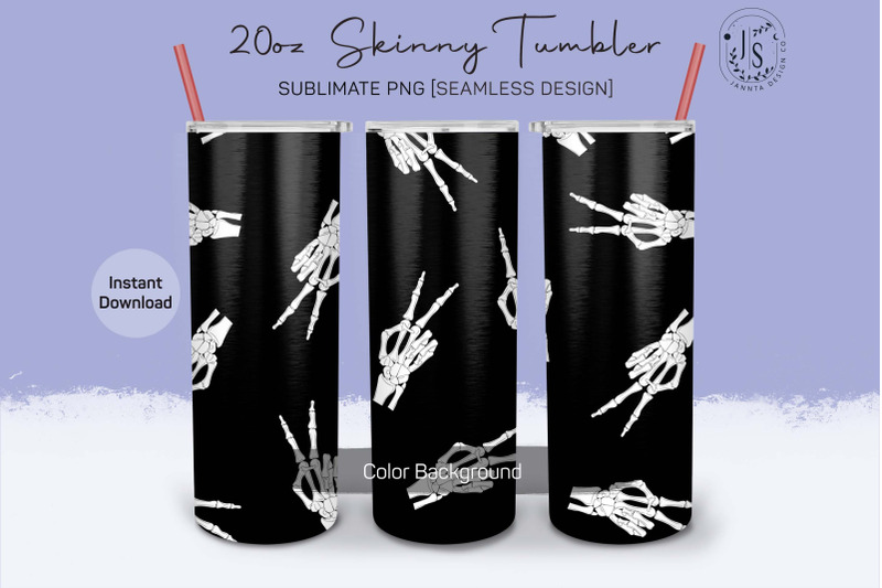 peace-hand-bone-20oz-tumbler-sublimation-wraps