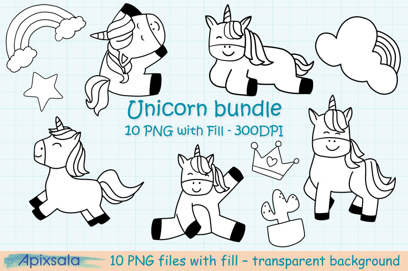 unicorn-digital-stamps-bundle