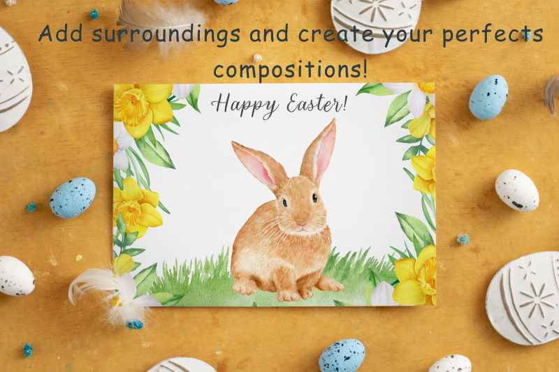 watercolor-cute-rabbits-clipart-set-hand-drawn-easter-spring-clip-art