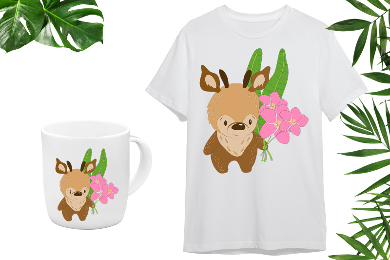 cartoon-animal-cute-deer-sublimation-design