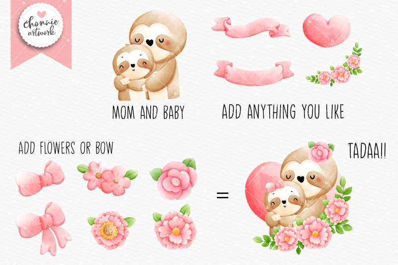 animal-mom-and-baby-clipart-mother-039-s-day-animal-clipart-mom-and-baby