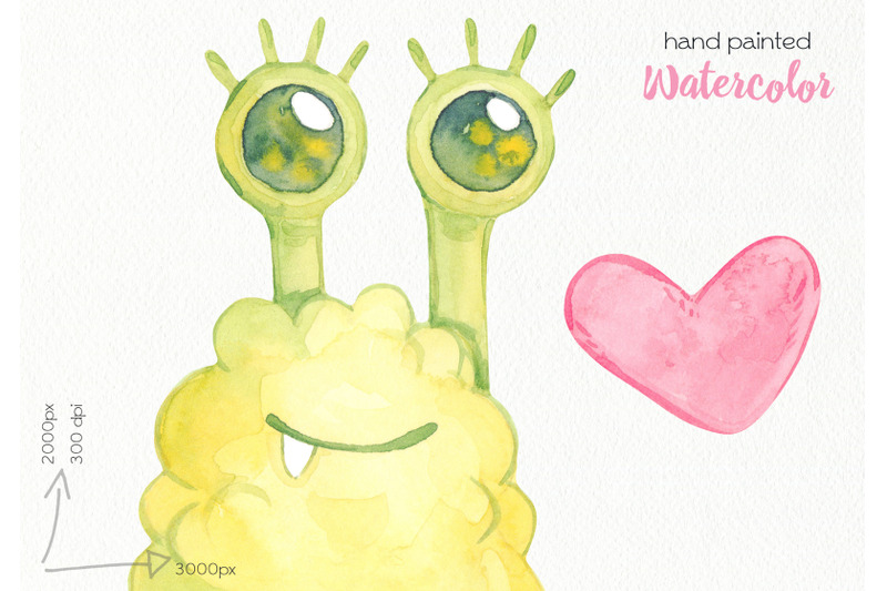 watercolor-baby-monsters-clipart