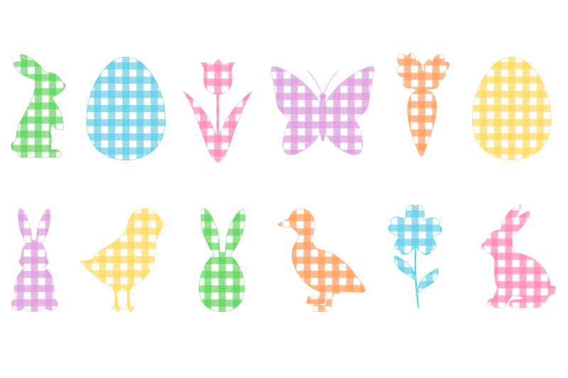 easter-buffalo-plaid-easter-bunny-svg-easter-sublimation