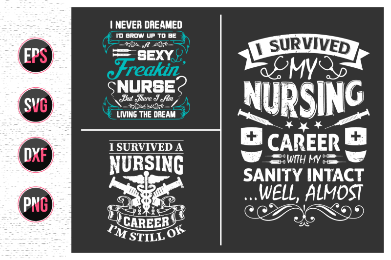 nurses-lettering-svg-design-bundle