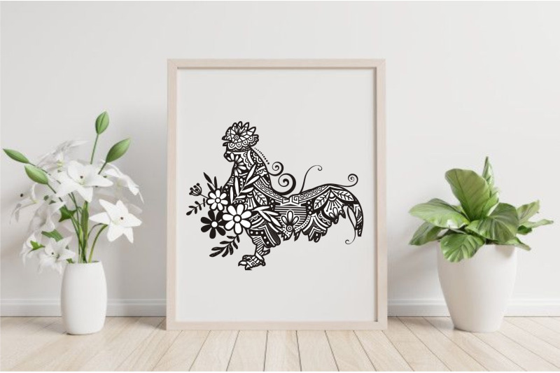 rooster-mandala-with-flower-paper-cut-amp-print-vector